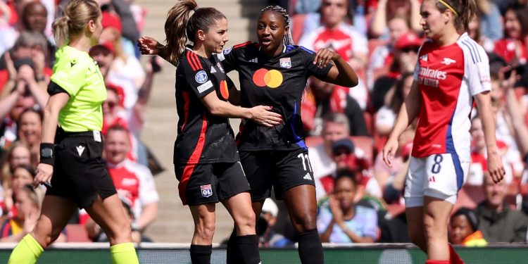UWCL: Arsenal vs Lyon Women