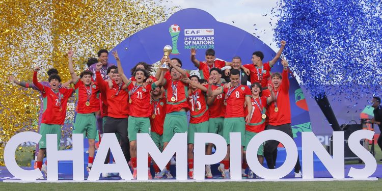 Morocco celebrate historic AFCON U17 title