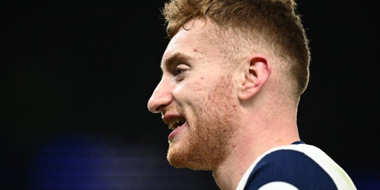 Tottenham Hotspur's Dejan Kulusevski (Reuters)