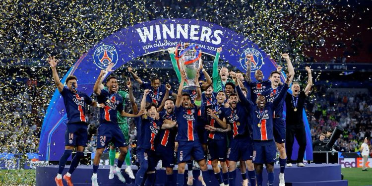 PSG Crush Inter to Win Their First Champions League Title