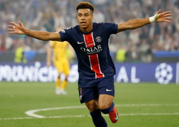 Paris St Germain's Desire Doue (Reuters)