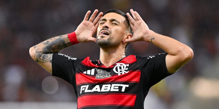 Flamengo's Giorgian de Arrascaeta (Reuters)