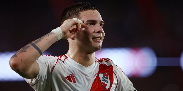 River Plate's Franco Mastantuono (Reuters)