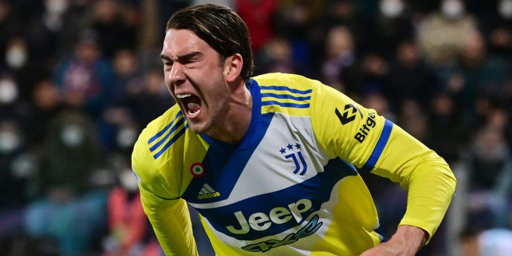 Juventus' Dusan Vlahovic (Reuters)