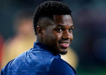 Barcelona's Ansu Fati (Imagn)