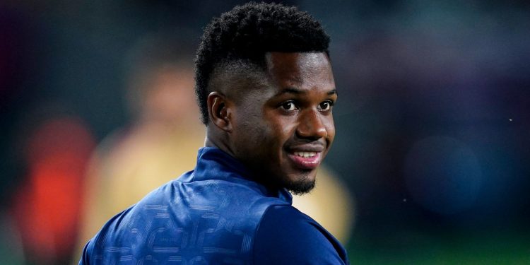 Barcelona's Ansu Fati (Imagn)