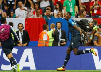 Paul Pogba was one of France's four scorers against Croatia in the 2018 World Cup final (Reuters)