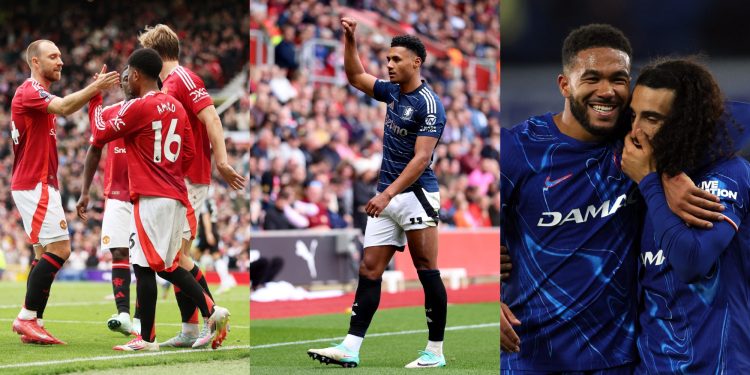 Manchester United, Aston Villa and Chelsea are all set for a busy pre-season (Reuters)