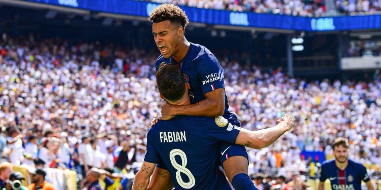 Fabian Ruiz scored twice as PSG beat Real Madrid in the Club World Cup semi-final (Imagn)