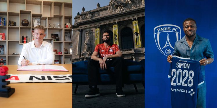 Isak Jansson, Olivier Giroud and Moses Simon will be among the players to watch in Ligue 1 in 2025-26.
