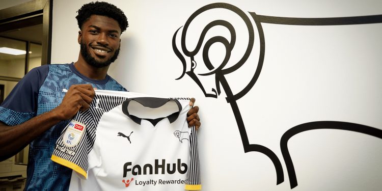 Patrick Agyemang signs for Derby County (DCFC)