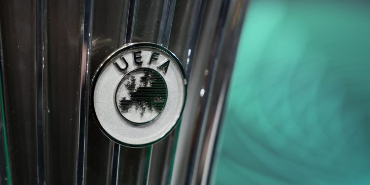 The UEFA logo (Reuters)