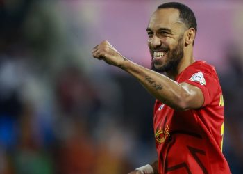 Al Qadsiah's Pierre-Emerick Aubameyang (SPL.com)