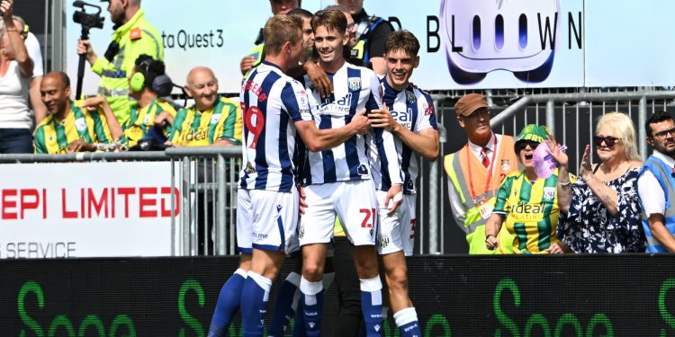Isaac Price scored twice to help WBA to beat Wrexham (Imagn)