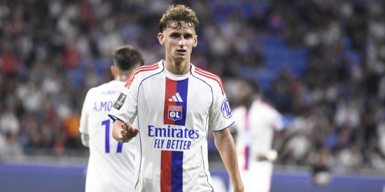 Lyon's Tyler Morton is a one to watch in Ligue 1 this season (Imagn)