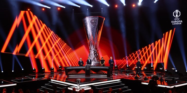 The draw for the league phase of the 2025-26 UEFA Europa League took place in Monaco (Reuters)