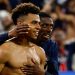 Paris St Germain's Desire Doue and Ousmane Dembele will miss the start of the Champions League campaign (Reuters)