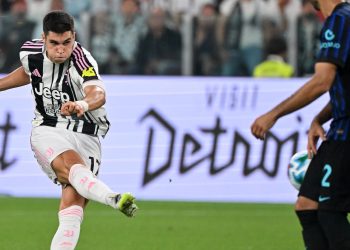 Juventus' Vasilije Adzic scored the winner for Juventus against Inter Milan (Imagn)