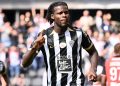Angers' Prosper Peter scored his first Ligue 1 goal against Rennes (Ligue1.com)