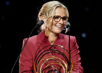 Sarina Wiegman receives the Women's Johan Cruyff Award (Reuters)