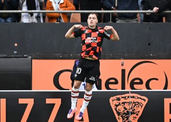 Lorient's Pablo Pagis scored a brace to help the Merlus to beat Monaco (Imagn)