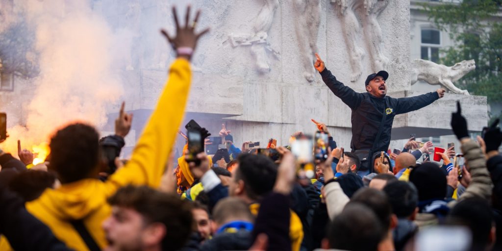 November 2024 Amsterdam Riots following Maccabi Tel-Aviv's Europa League match against Ajax (Imagn)