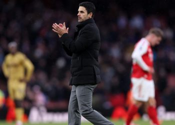 Arsenal manager Mikel Arteta (Reuters)
