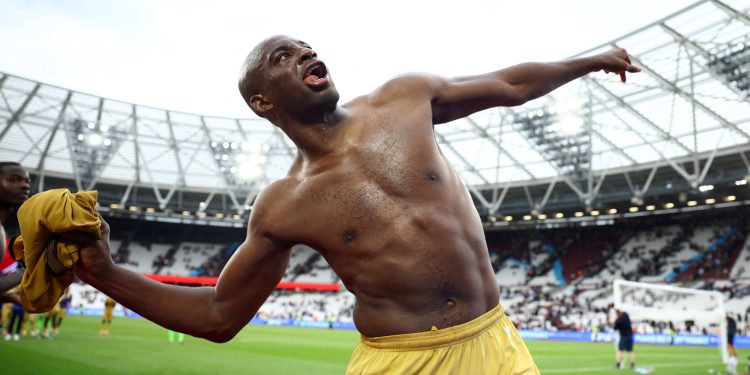 Crystal Palace Jean-Philippe Mateta has been called up to France squad for the first time in his career (Reuters)