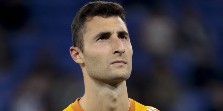 Lyon and Slovakia goalkeeper Dominik Greif has refused to join his national team during the international break (Imagn)