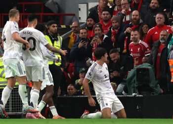 Harry Maguire gave Manchester United the victory against Liverpool on Sunday (Imagn)