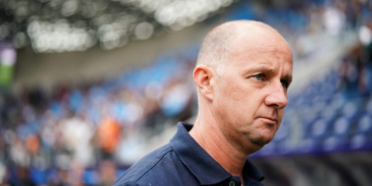 Stephane Le Mignan helped FC Metz return to Ligue 1 this season (Imagn)