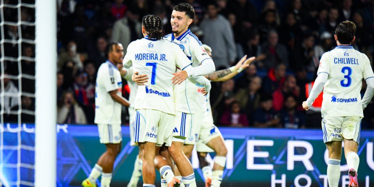 With a brace against PSG, Joaquin Panichelli cemented his position as Ligue 1's top scorer (Imagn)