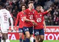 Lille's Hamza Igamane scored his fourth goal of the Ligue 1 season in his team's victory over Metz (Imagn)