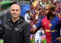 Andrés Iniesta backs Lamine Yamal as Barcelona face early-season struggles