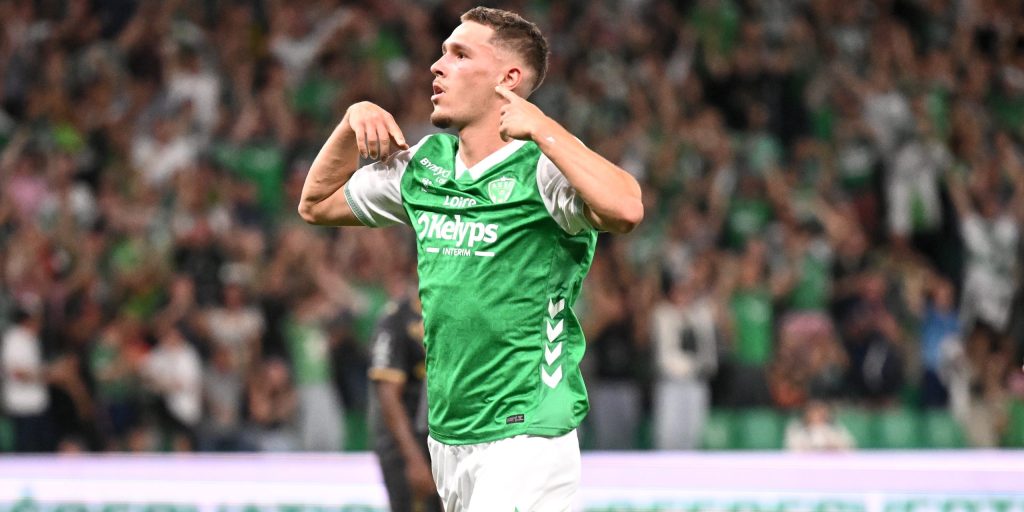Lucas Stassin has scored 16 goals and provided eight assists in 41 matches since joining Saint-Etienne (Imagn)