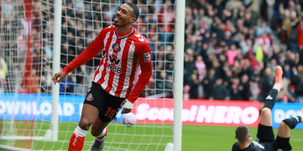 Sunderland's Wilson Isidor has scored four goals in the Premier League after 11 matchdays (Imagn)