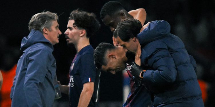 PSG’s Achraf Hakimi severely injured, out for several weeks