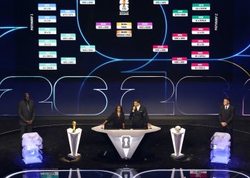 The draw for the 2026 World Cup took place in Washington DC, United States (Reuters)