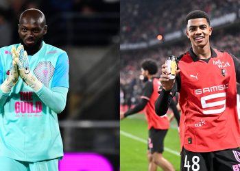 Herve Koffi and Abdlehamid Ait Boudlal are among the Ligue 1 players to watch during the 2025 AFCON (Imagn)