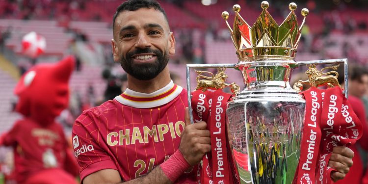 Mo Salah (AP Photo/John Super, File)